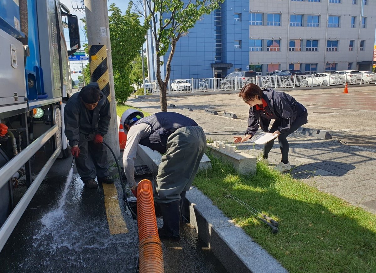 준설 작업